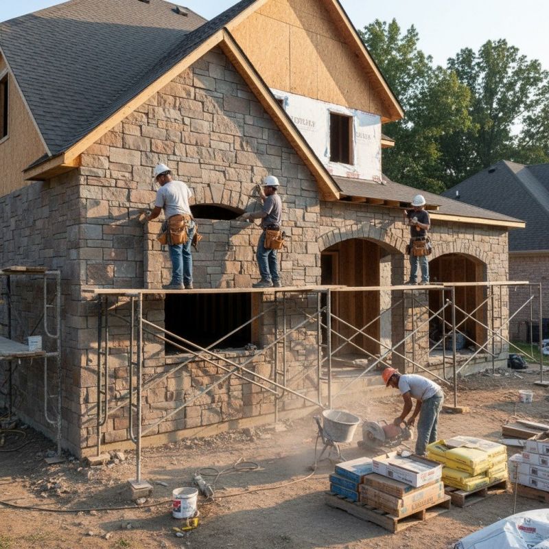 Local Stone Veneer Installation pros at work